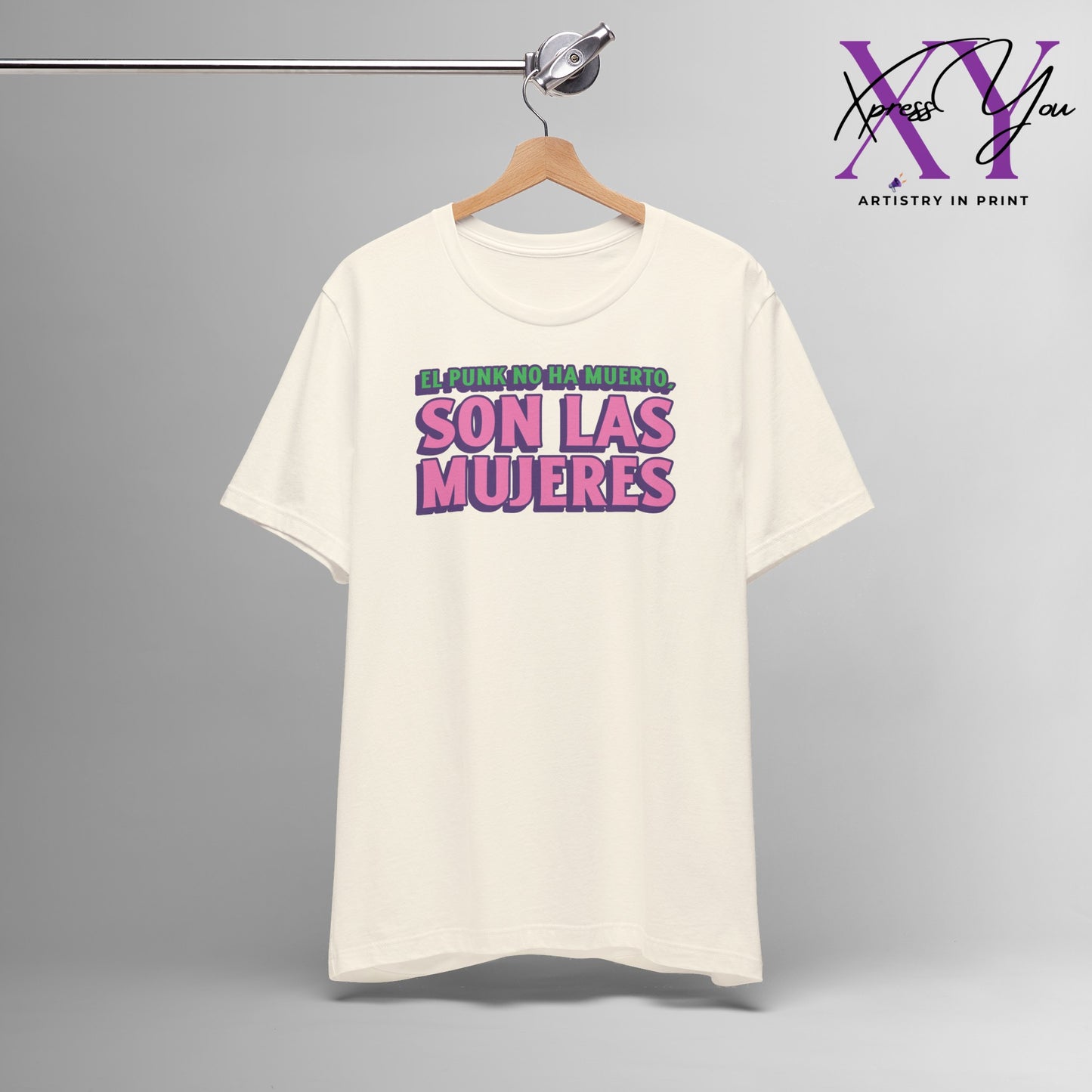 Jersey Short Sleeve Tee "El Punk No Ha Muerto, Son Las Mujeres"