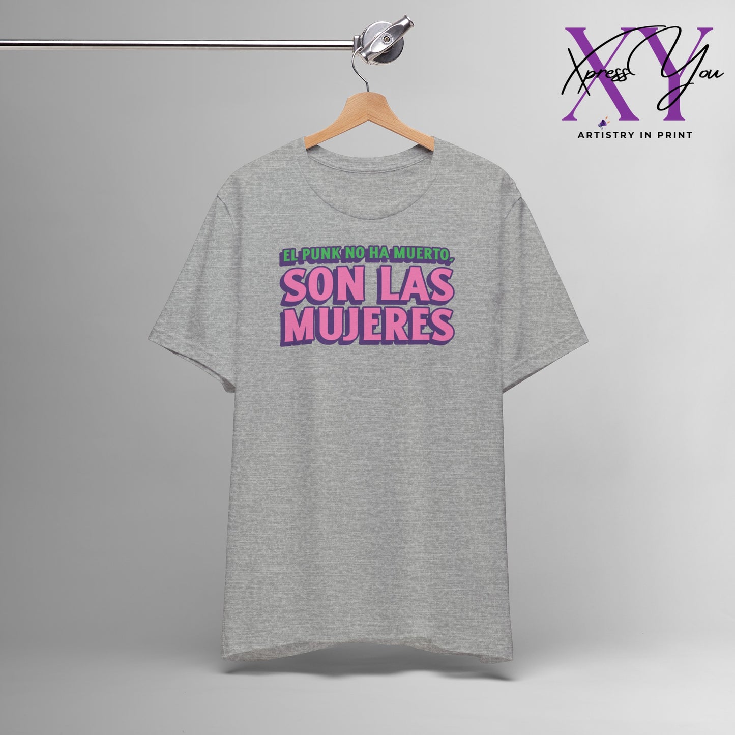 Jersey Short Sleeve Tee "El Punk No Ha Muerto, Son Las Mujeres"