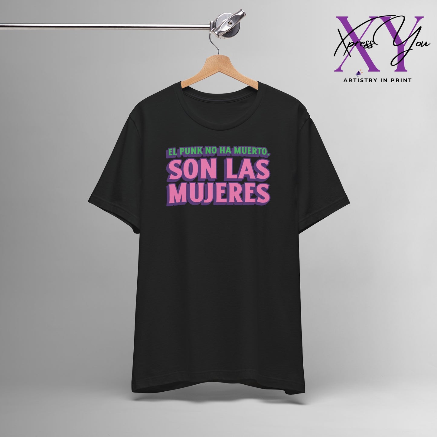 Jersey Short Sleeve Tee "El Punk No Ha Muerto, Son Las Mujeres"