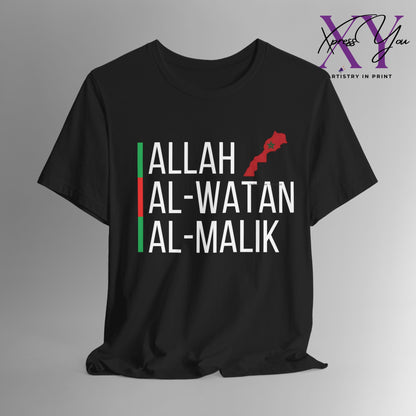 T-shirt ALLAH AL-WATAN AL-MALIK