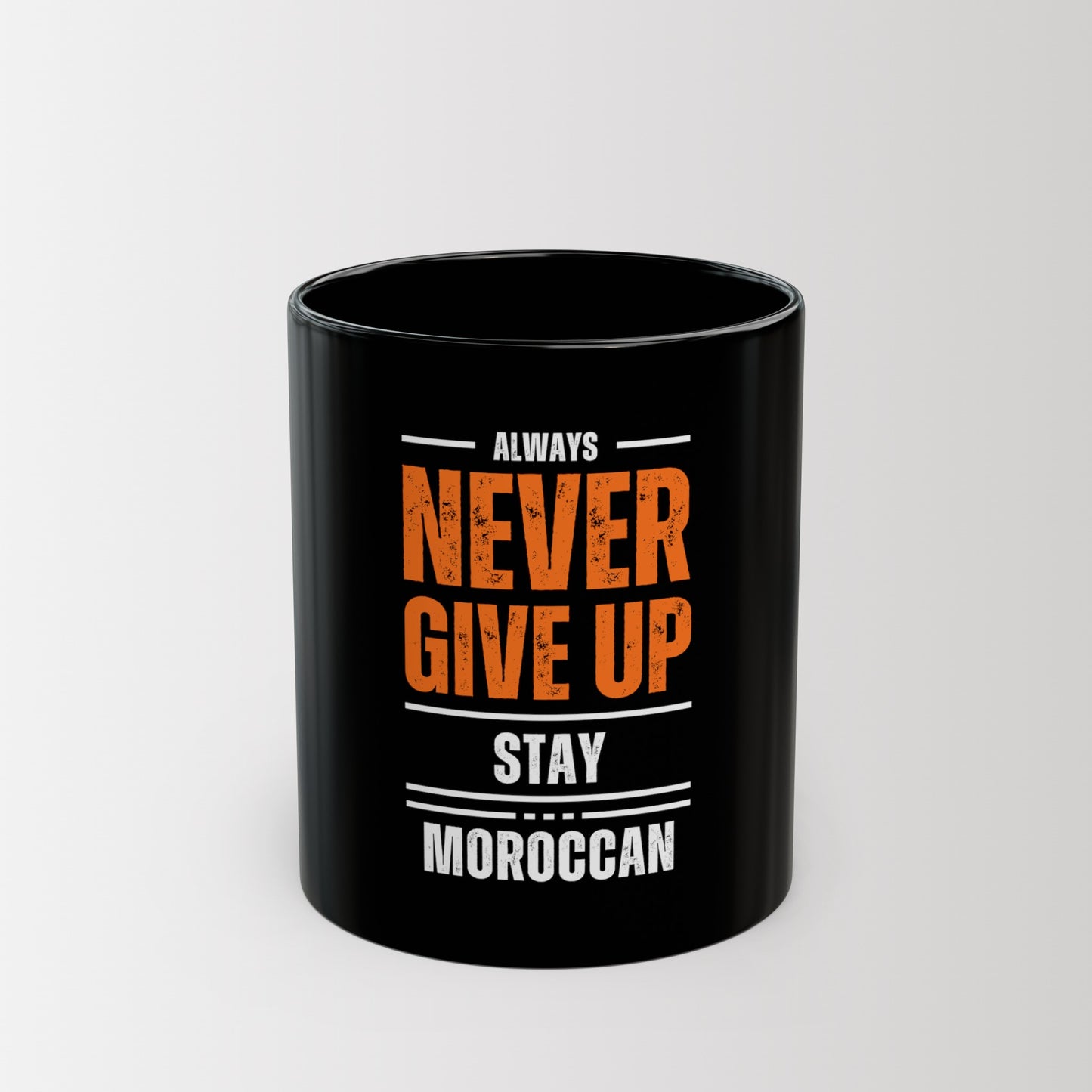 Black Mug STAY MOROCCAN