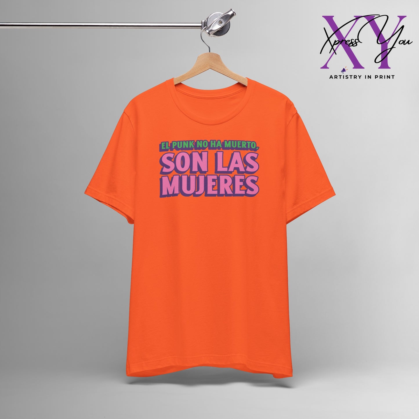 Jersey Short Sleeve Tee "El Punk No Ha Muerto, Son Las Mujeres"