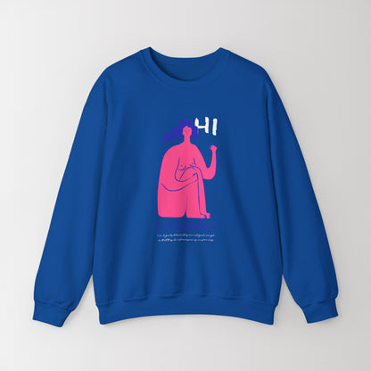 "I'm Enough" Unisex Heavy Blend Crewneck Sweatshirt