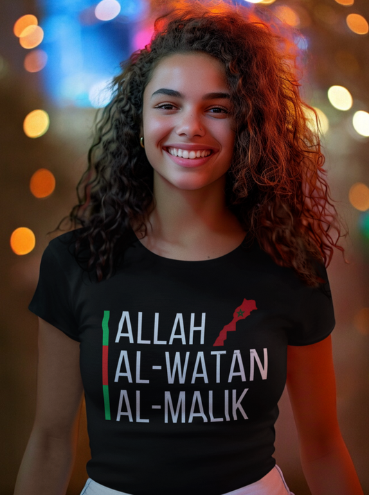 T-shirt ALLAH AL-WATAN AL-MALIK