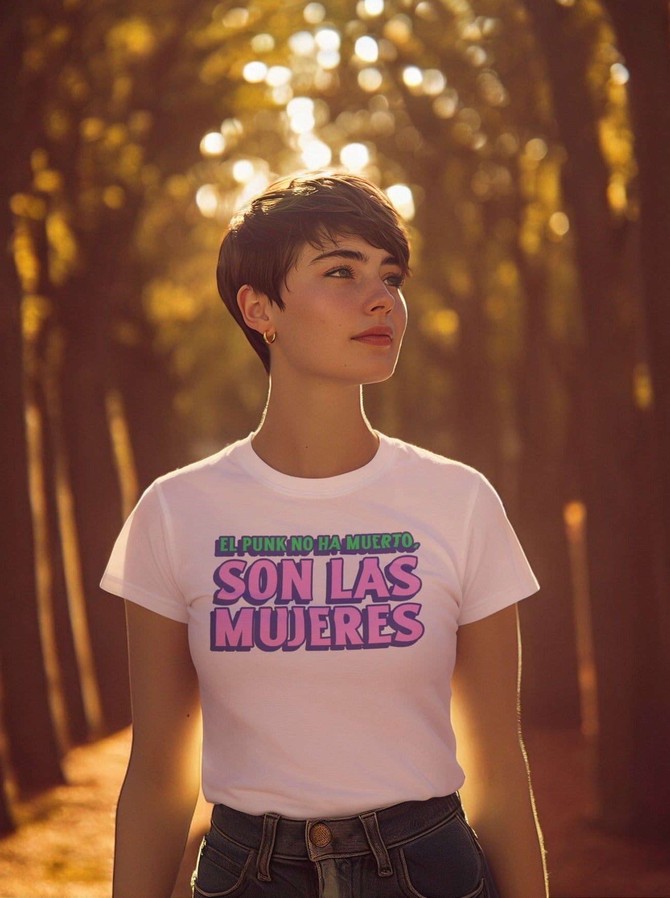 Jersey Short Sleeve Tee "El Punk No Ha Muerto, Son Las Mujeres"