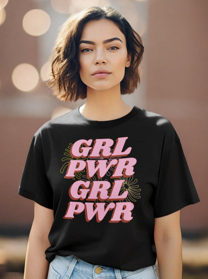 Short Sleeve Tee "GRL PWR"