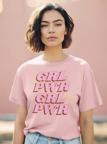 Short Sleeve Tee "GRL PWR"